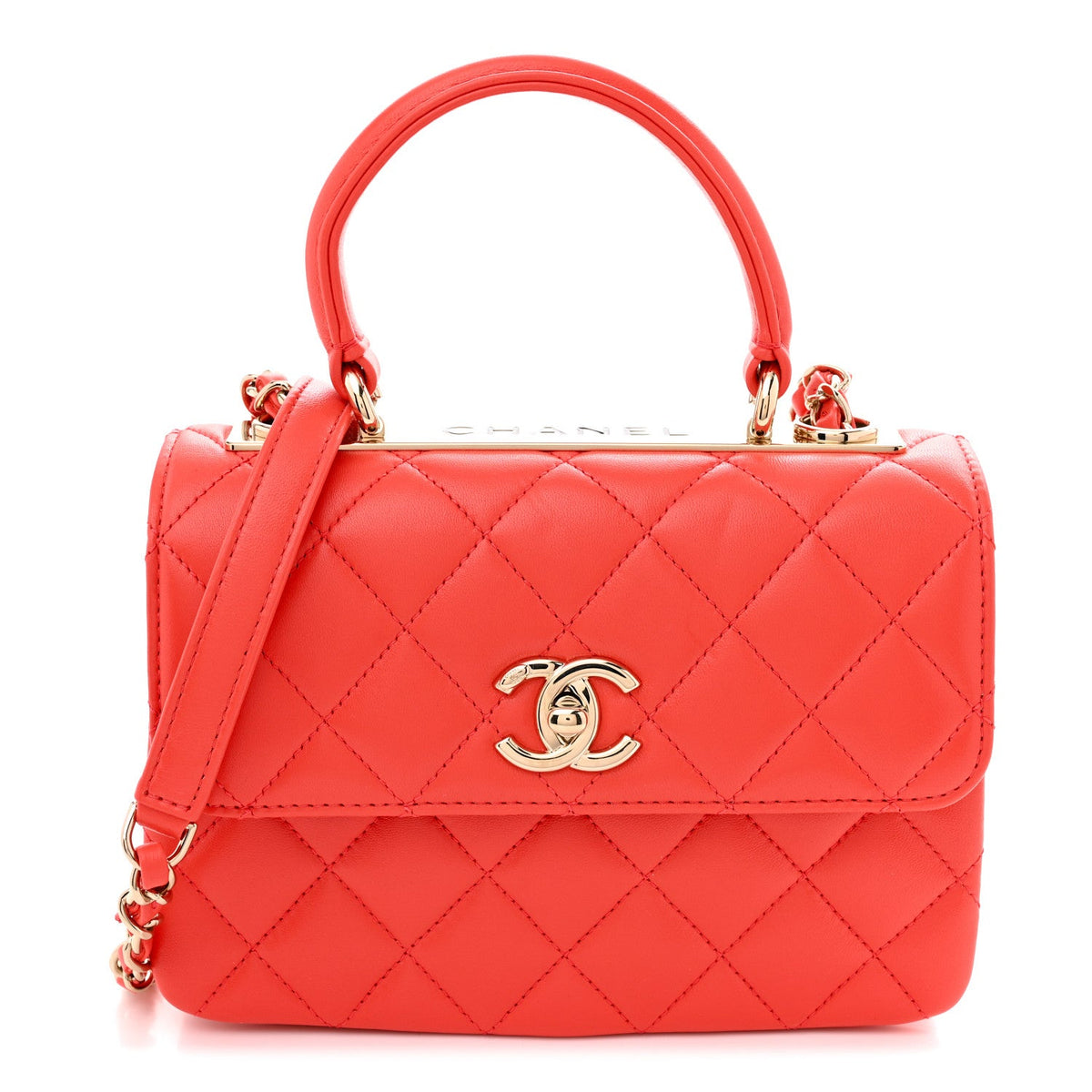 Mini Quilted Lambskin Flap Shoulder Bag