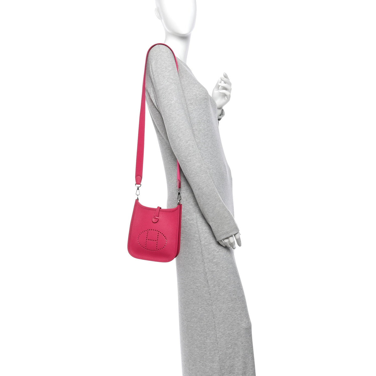 Taurillon Maurice Evelyne Tpm Rose Mexic Handbag