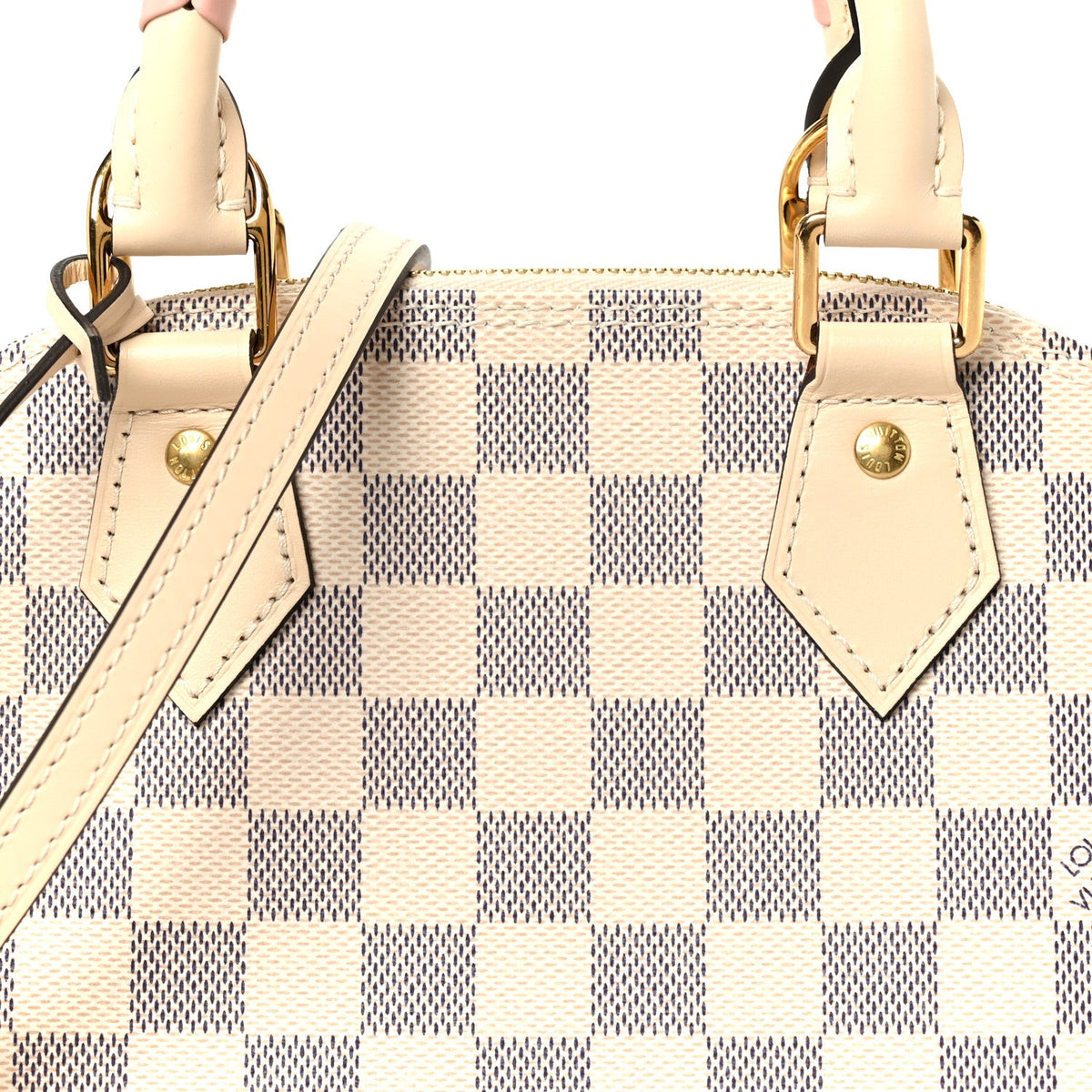Damier Azur Braided Alma Bb Handbag