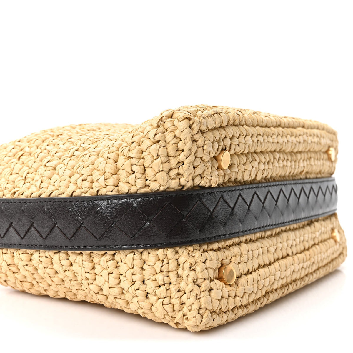 Mini Nappa Handbag - Natural