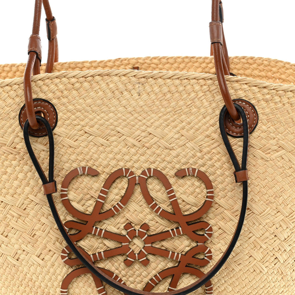 Medium Calfskin Tote Bag - Natural