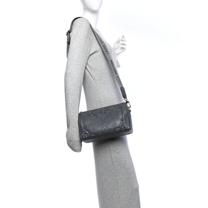 Calfskin Duffel Bag - Grey