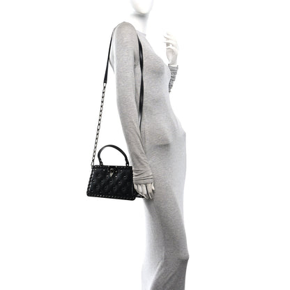 Nappa Shoulder Bag - Black