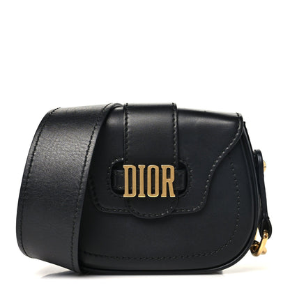 Mini Calfskin Handbag - Black