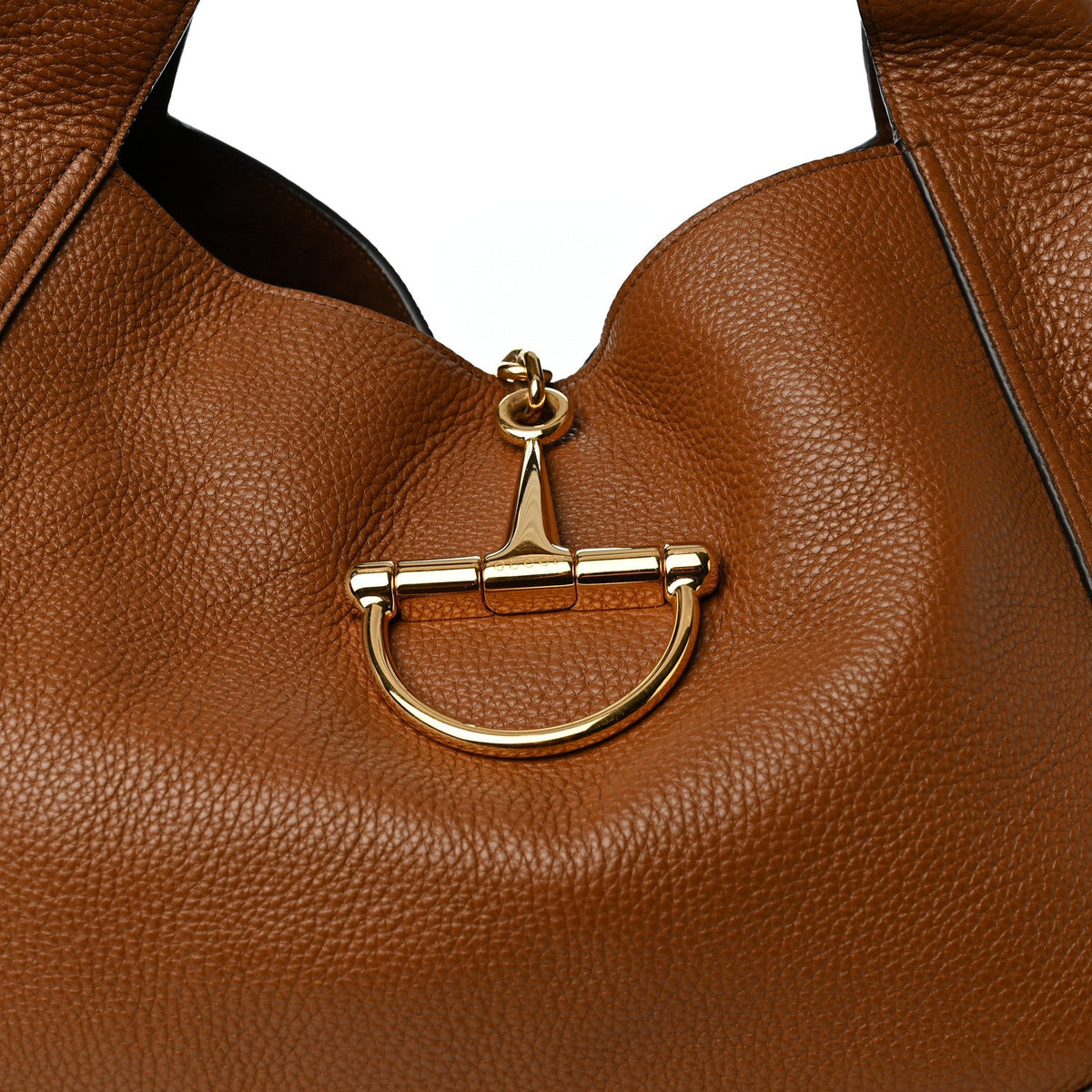 Maxi Calfskin Shoulder Bag - Brown