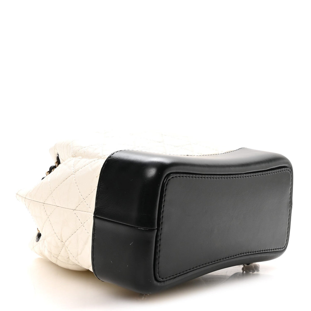 Small Quilted Calfskin Backpack - Black