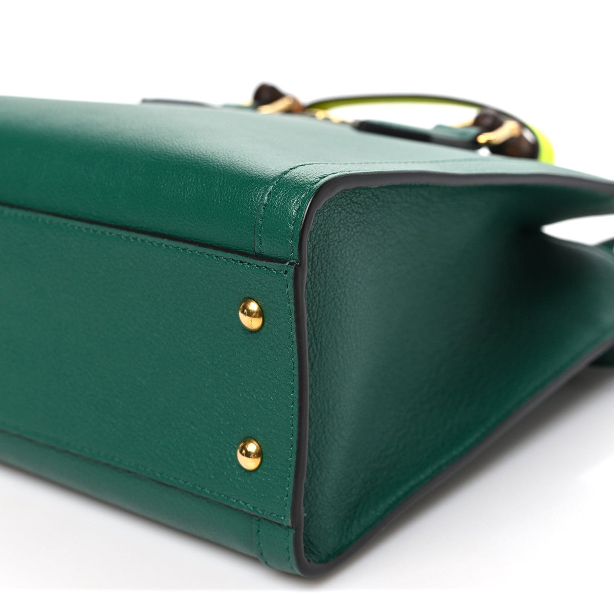 Small Calfskin Tote Bag - Green