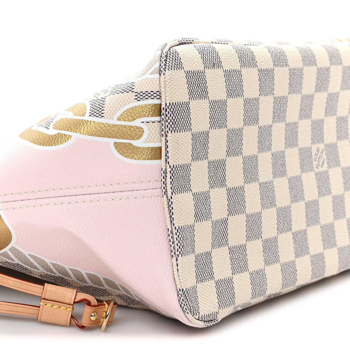 Damier Azur Nautical Neverfull Mm Handbag