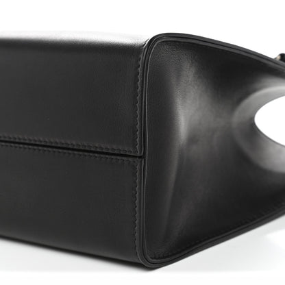 Small Calfskin Handbag - Black