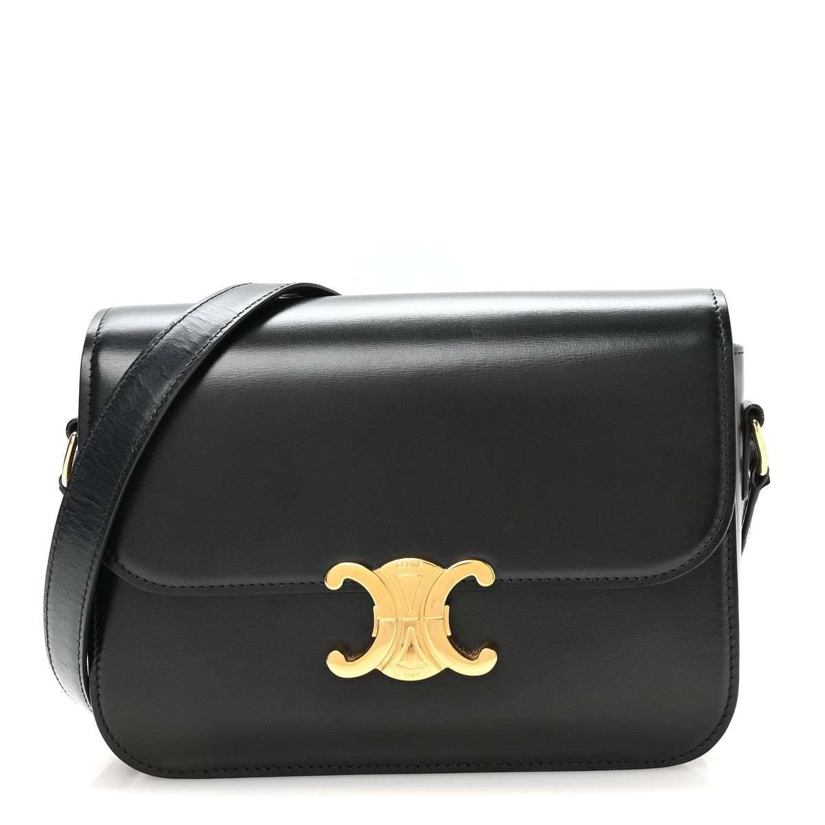Medium Calfskin Handbag - Black