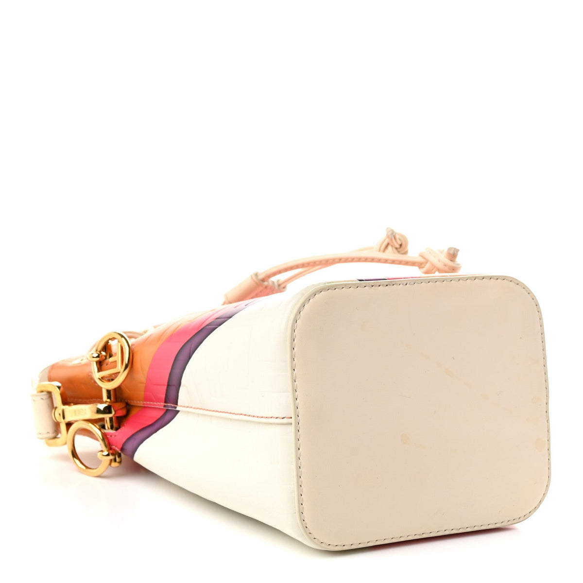 Mini Bucket Bag - White