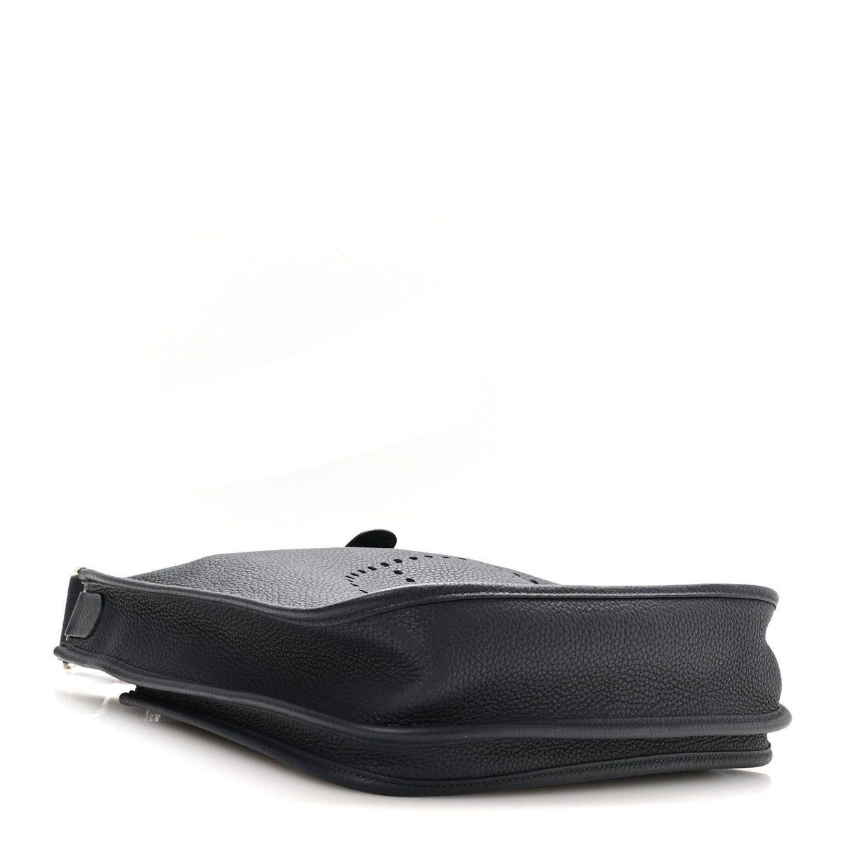 Taurillon Clemence Evelyne Iii Pm Bleu N Handbag