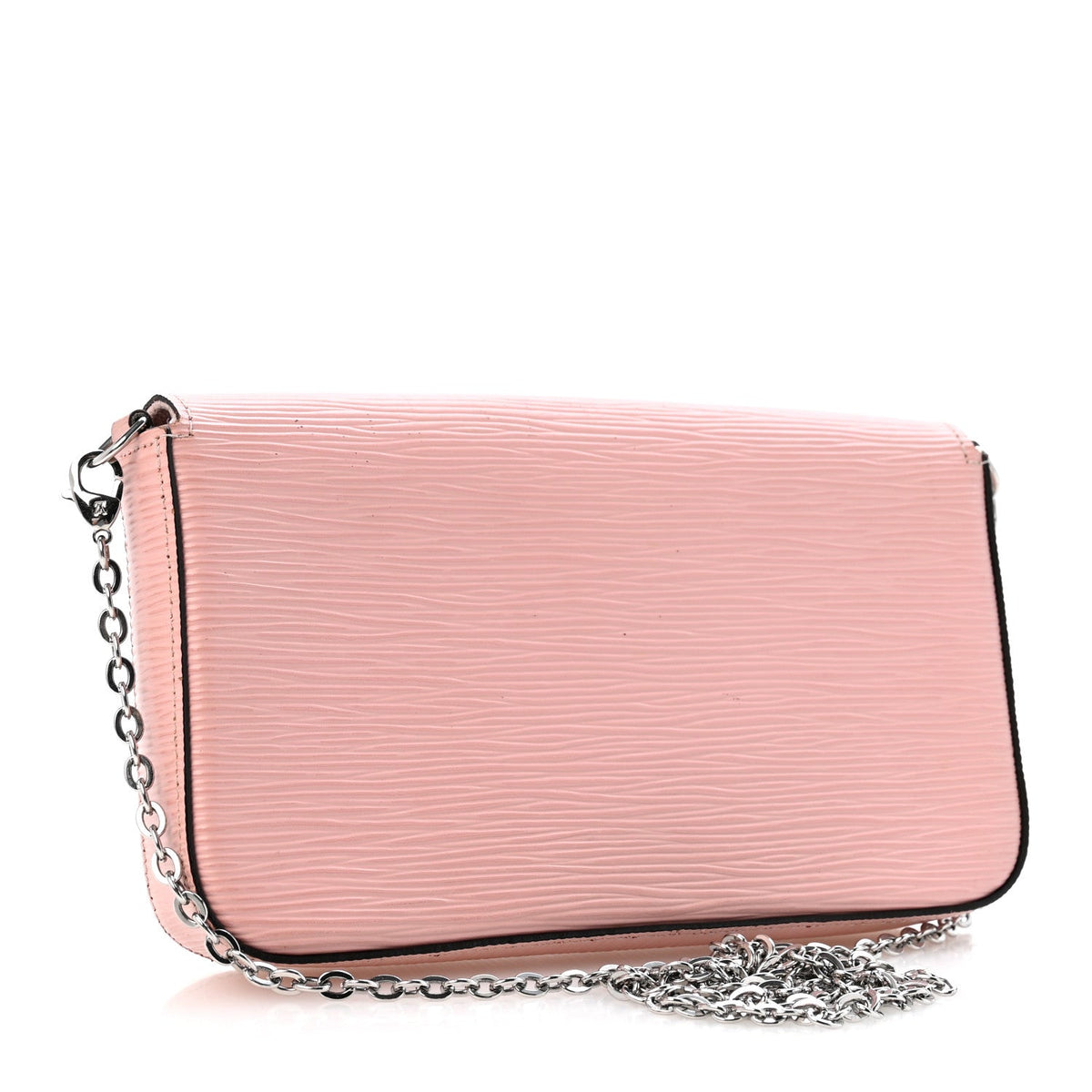 Epi Pochette Felicie Rose Ballerine Handbag