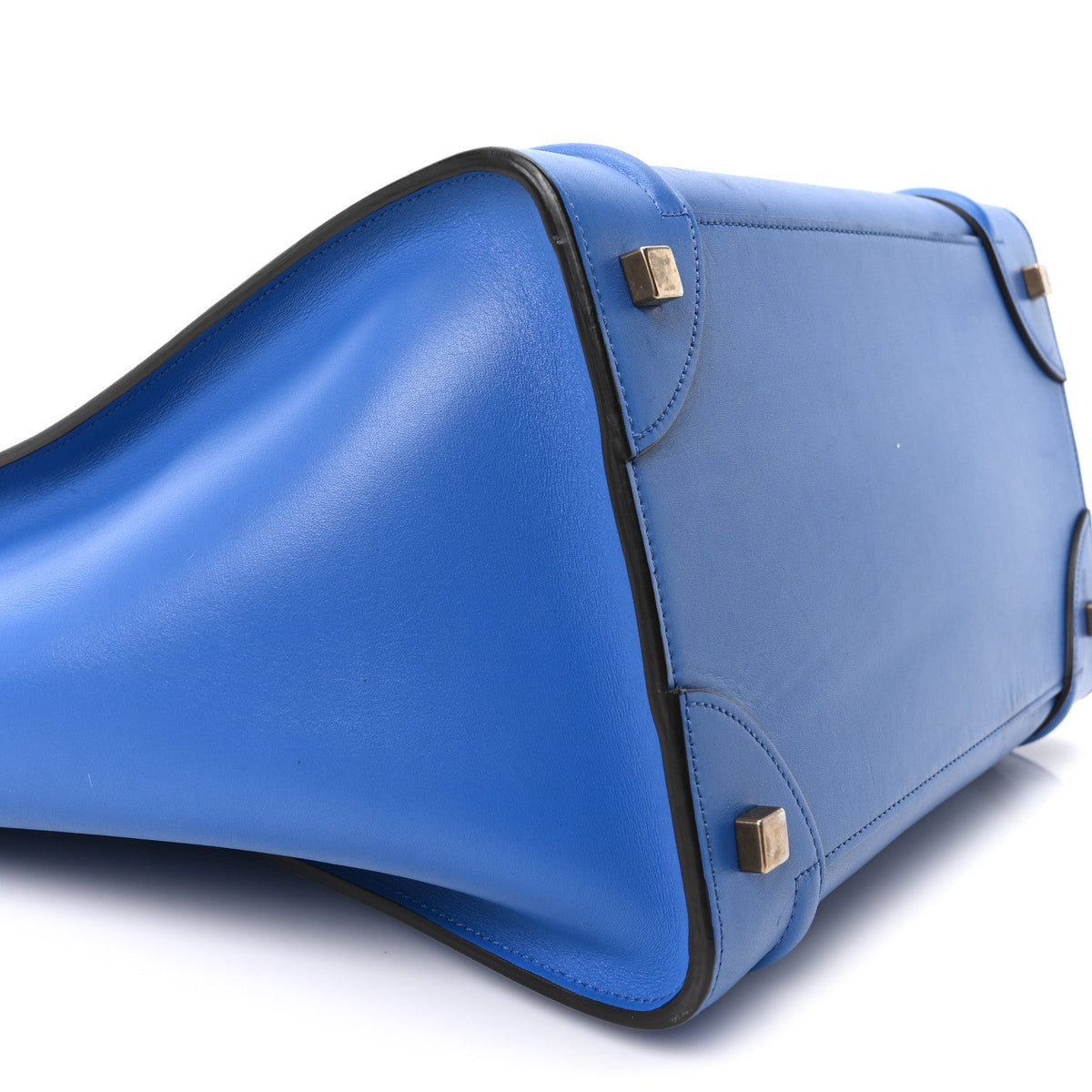 Mini Calfskin Travel Bag - Blue