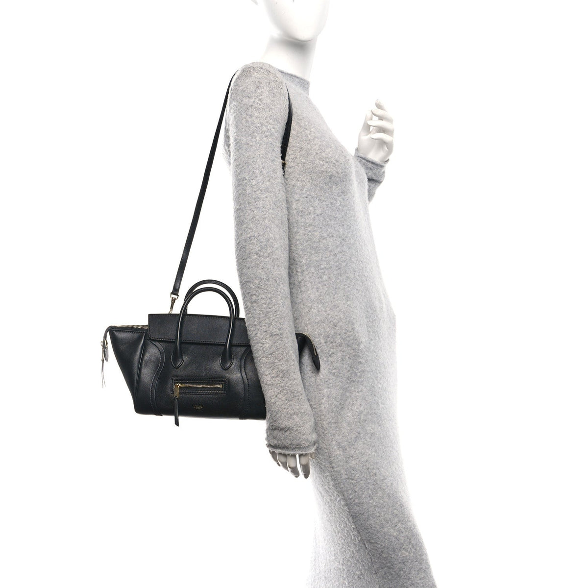 Lambskin Travel Bag - Black