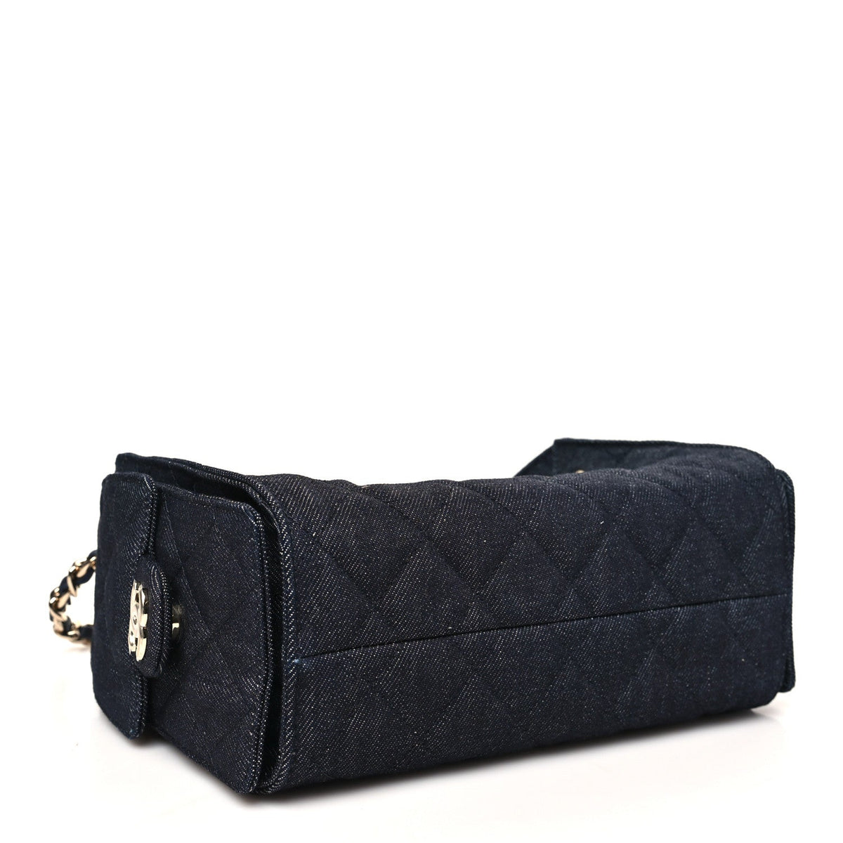Mini Quilted Handbag - Blue