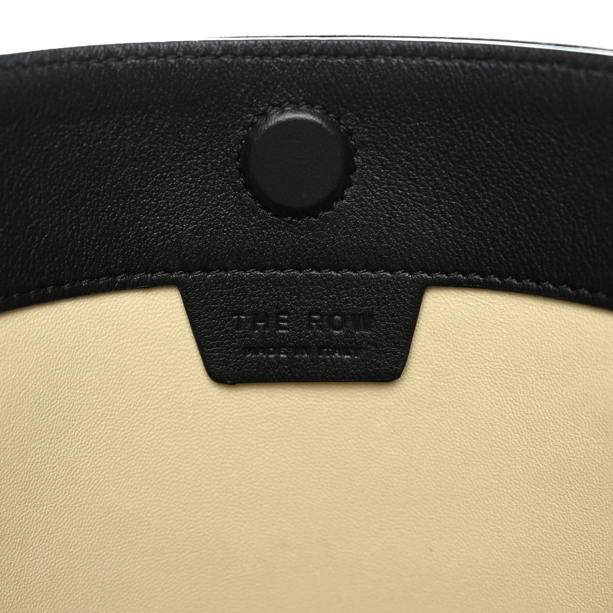 Calfskin Tote Bag - Black