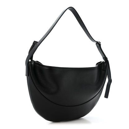 Calfskin Handbag - Black