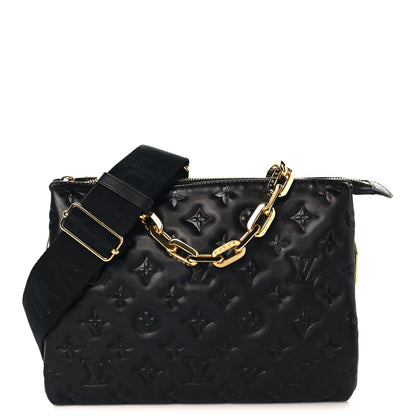 Lambskin Handbag - Black