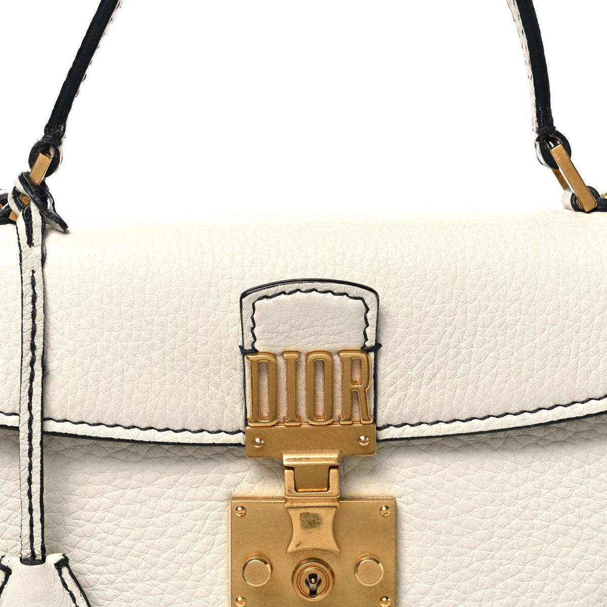 Calfskin Handbag - White