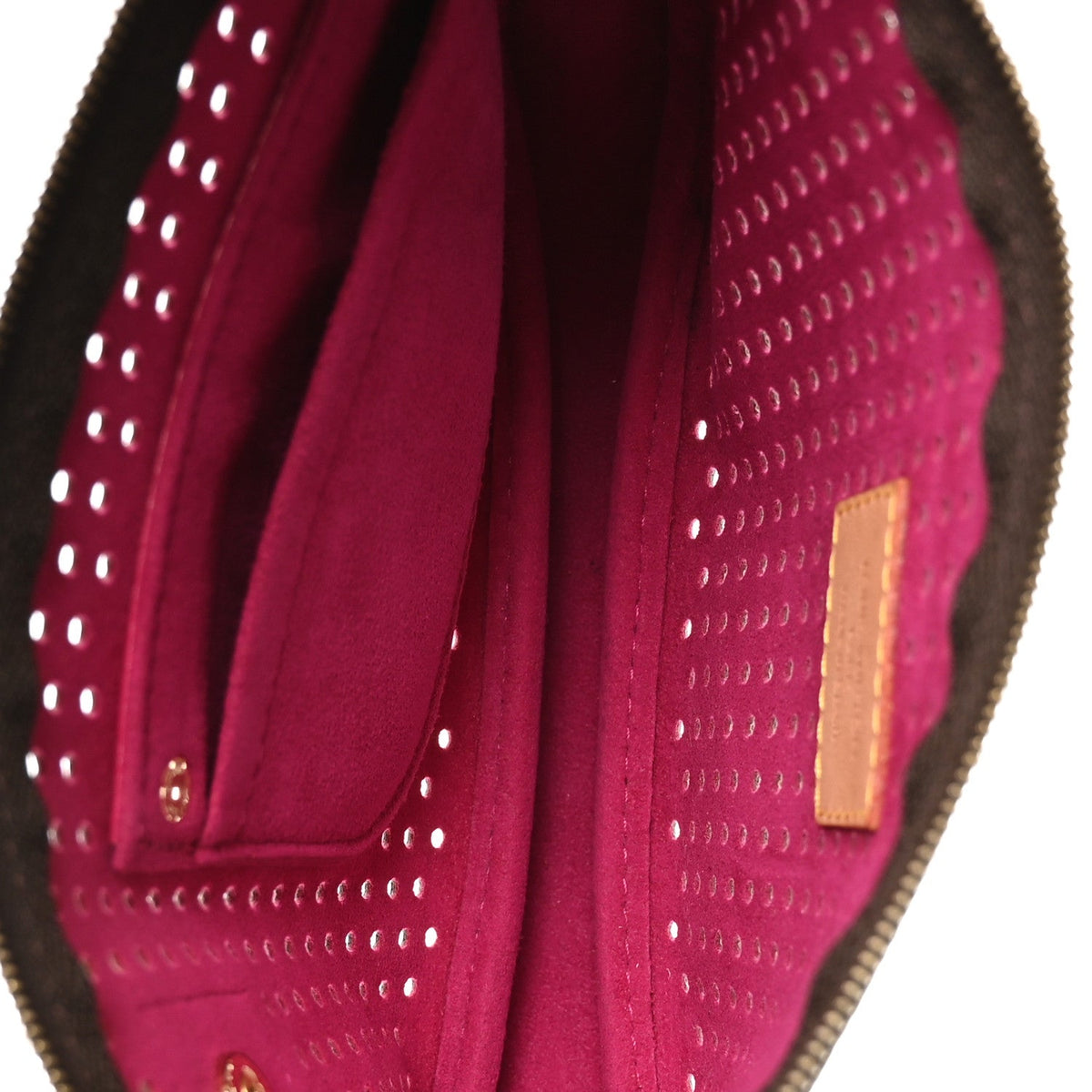 Monogram Perforated Pochette Accessories Handbag