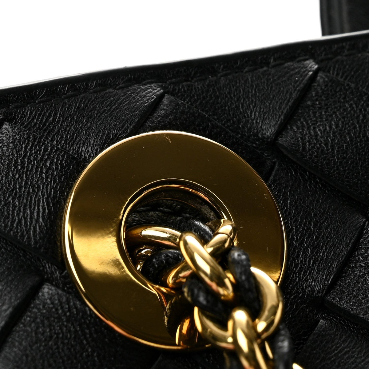 Small Nappa Shoulder Bag - Black