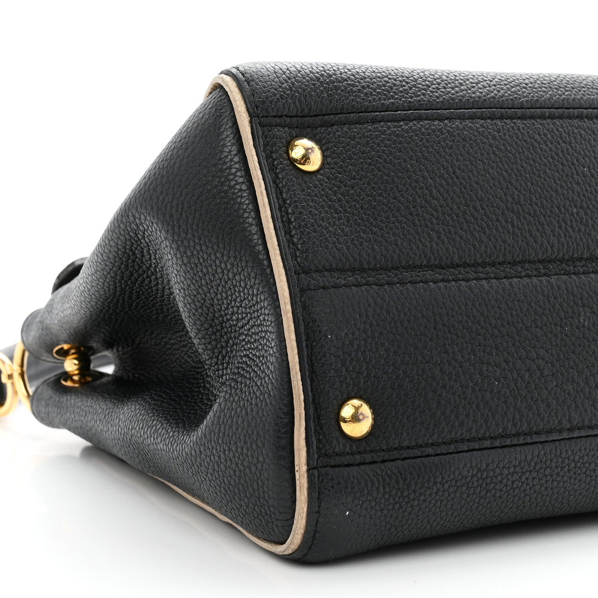 Calfskin Handbag - Black
