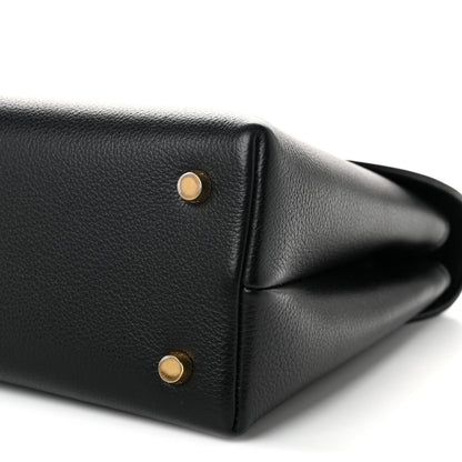 Medium Calfskin Handbag - Black