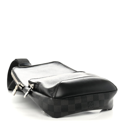 Damier Graphite Avenue Sling Bag Onyx Si Handbag