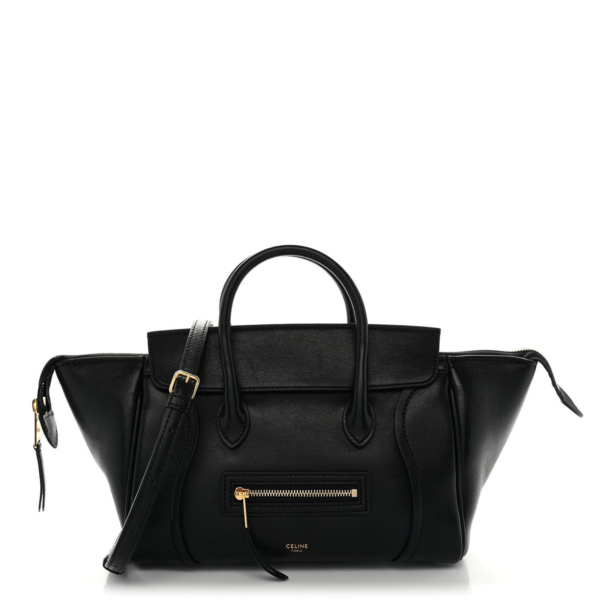 Lambskin Travel Bag - Black