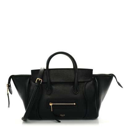 Lambskin Travel Bag - Black