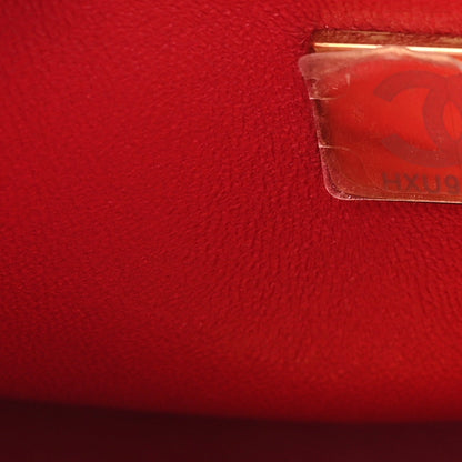 Small Quilted Calfskin Handbag - Red