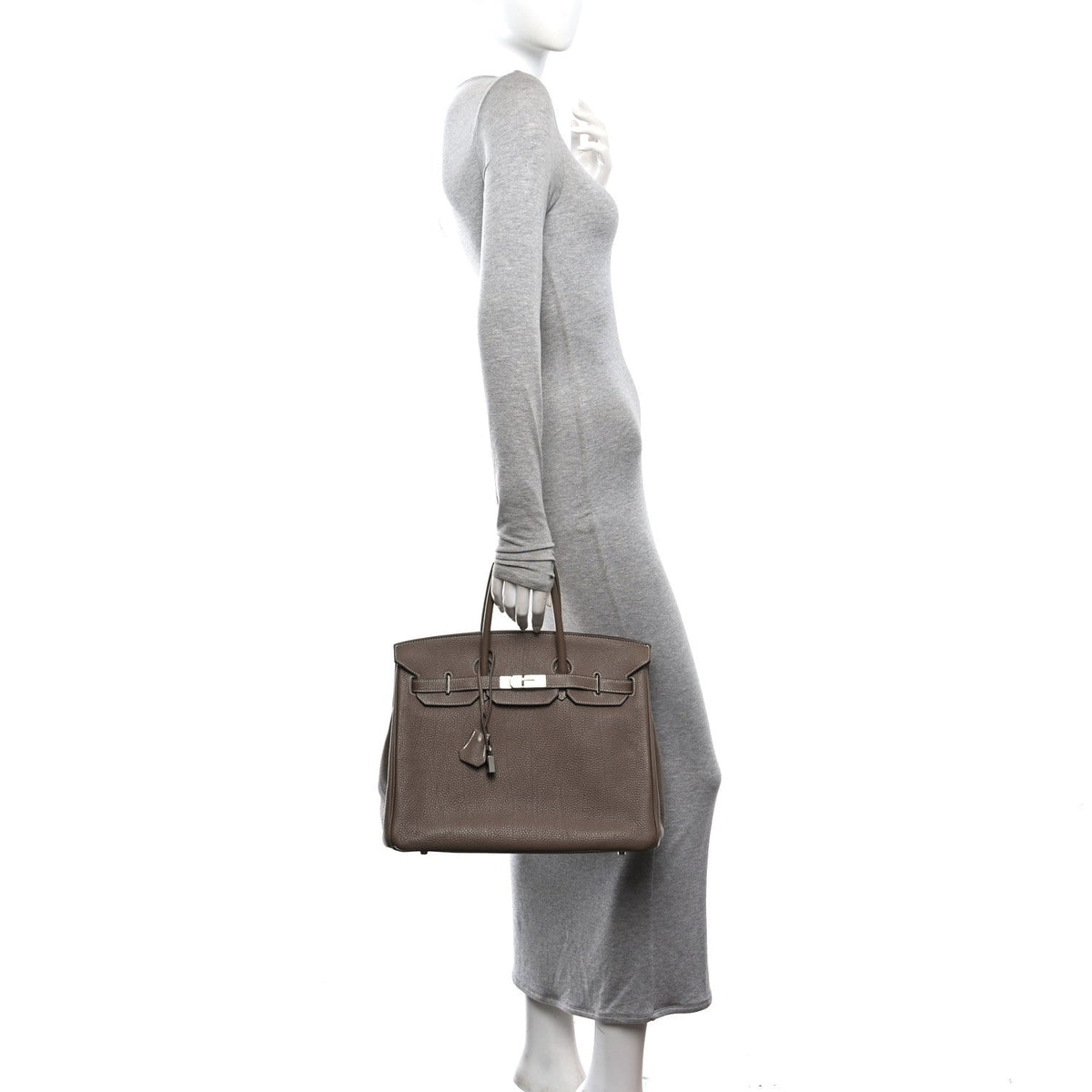 Togo Birkin 35 Etoupe Handbag