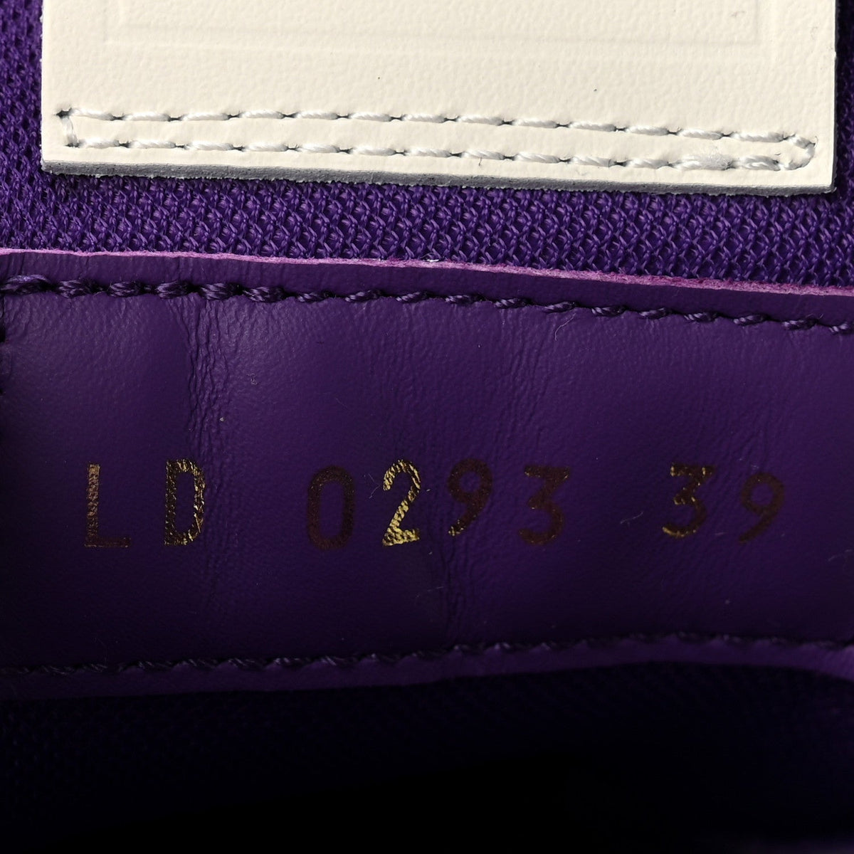 Calfskin Handbag - Purple
