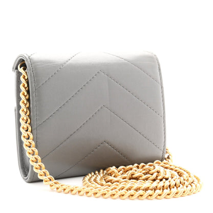 Calfskin Handbag - Grey
