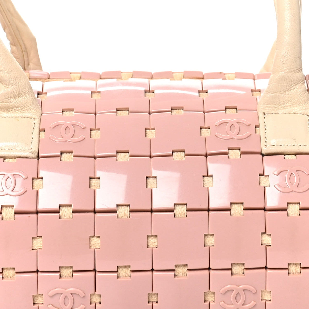 Lambskin Handbag - Pink