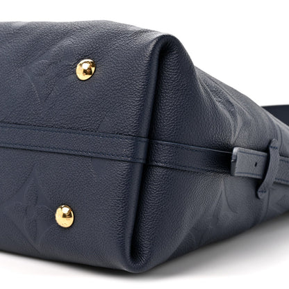 Empreinte Monogram Giant Carryall Mm Nav Handbag