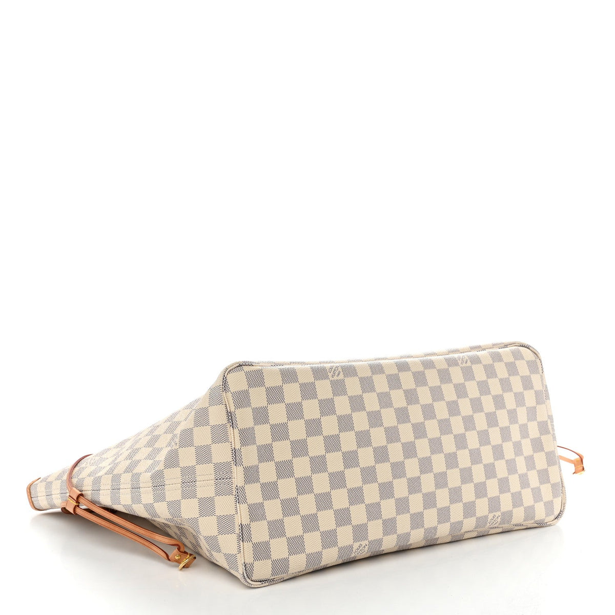 Damier Azur Neo Neverfull Gm Rose Baller Handbag