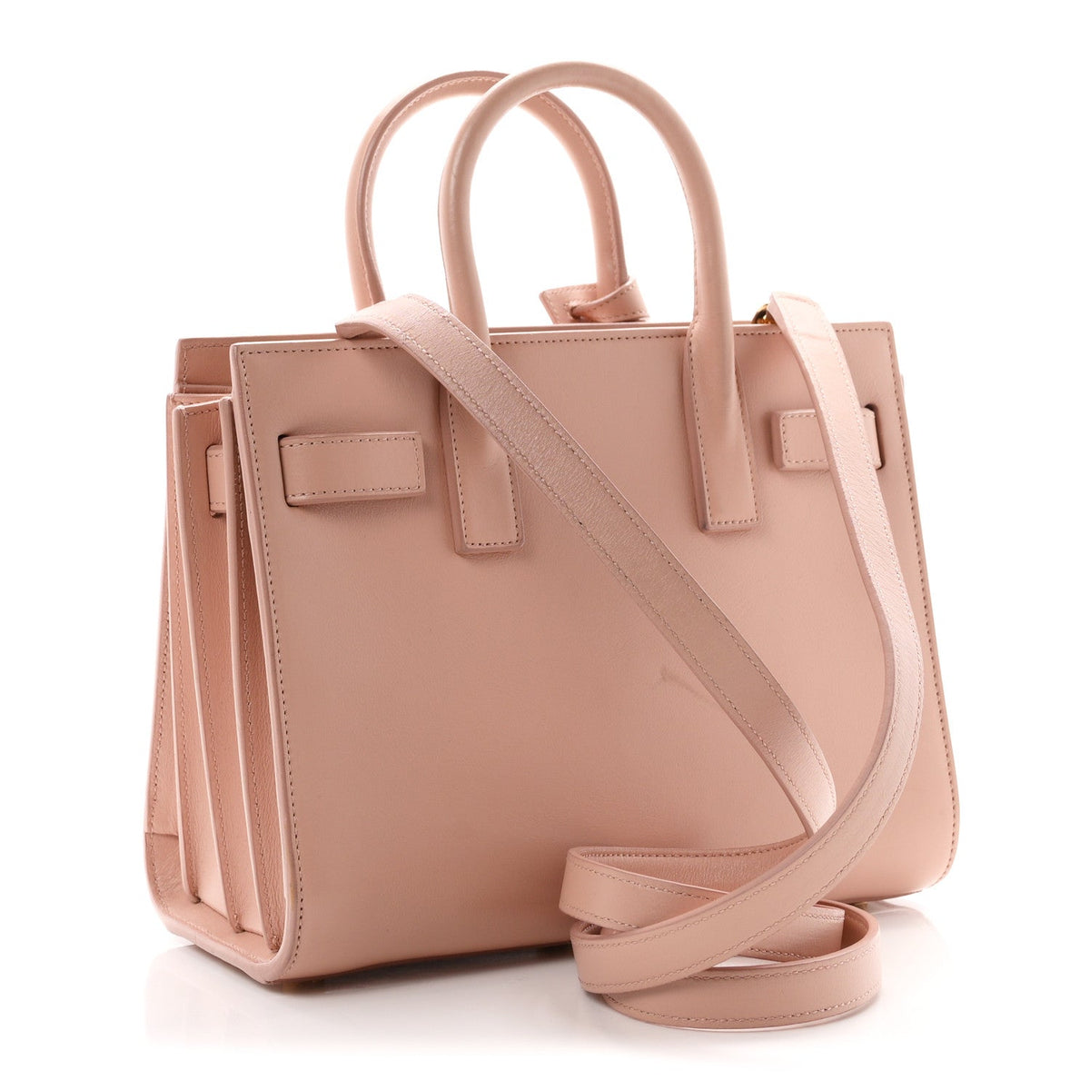 Nano Calfskin Handbag - Pink