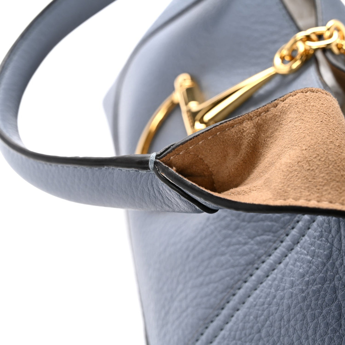 Medium Calfskin Shoulder Bag - Blue