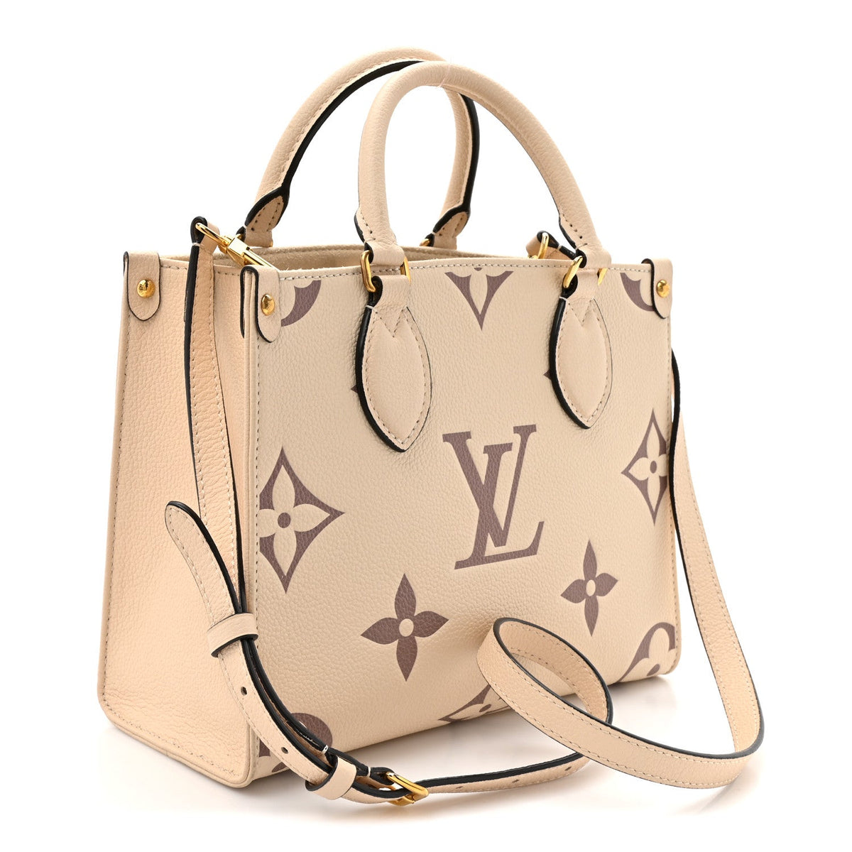 Empreinte Monogram Giant Onthego Pm Crem Handbag
