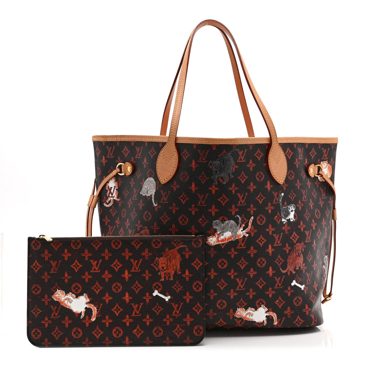Catogram Neverfull Mm Marron Handbag