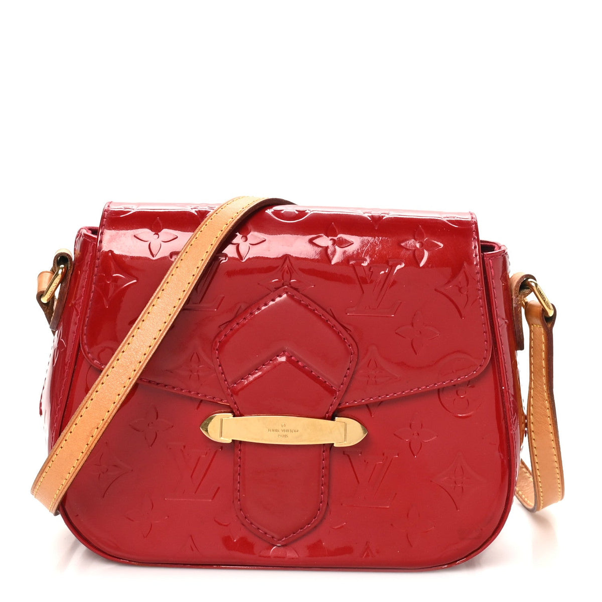 Vernis Bellflower Pm Pomme D'Amour Handbag