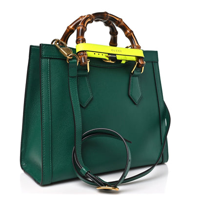 Small Calfskin Tote Bag - Green