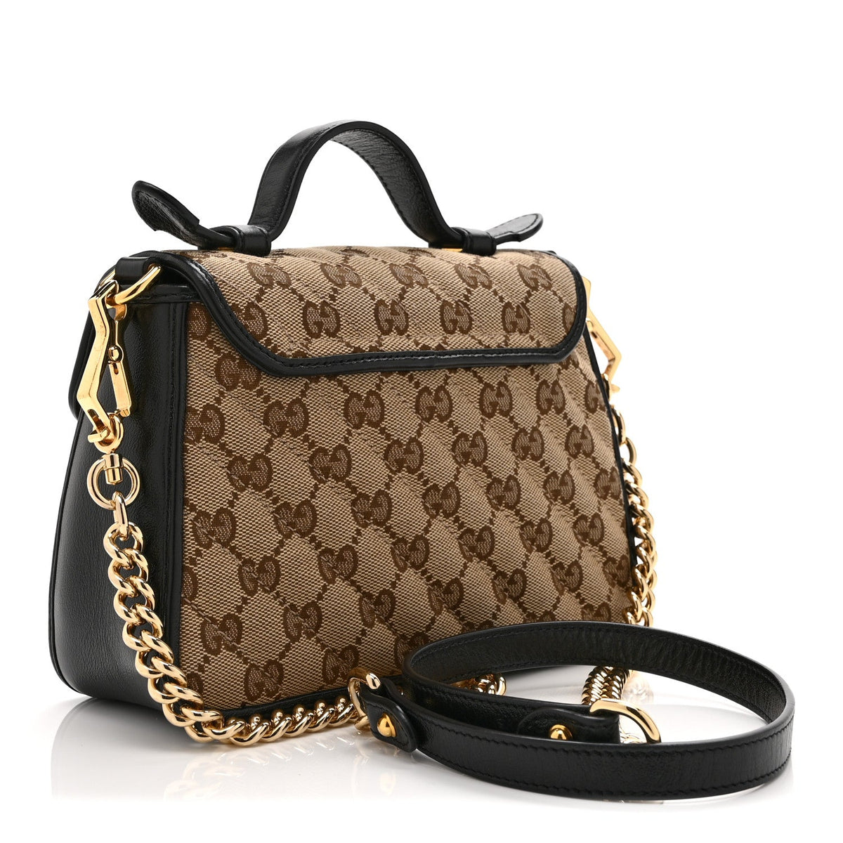 Mini Calfskin Shoulder Bag - Beige