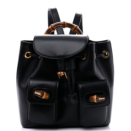 Calfskin Backpack - Black