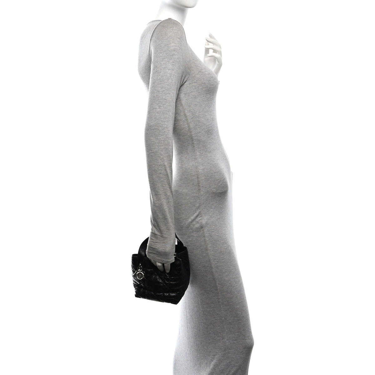 Small Calfskin Tote Bag - Black