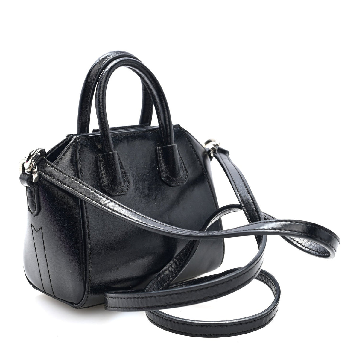 Calfskin Handbag - Black
