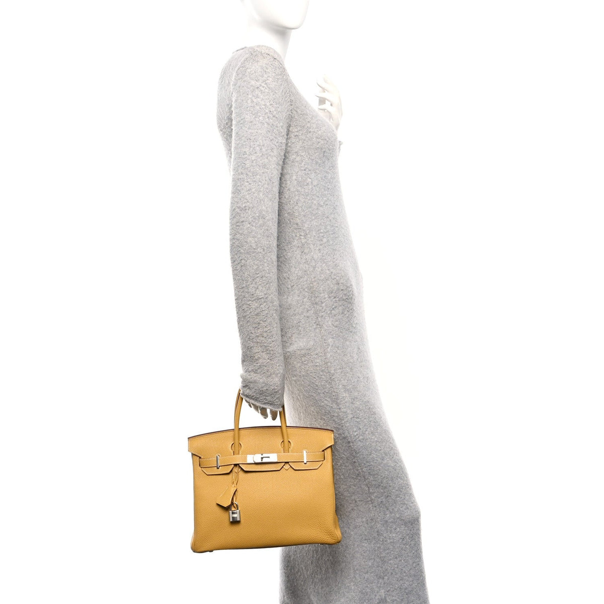 Togo Birkin 30 Curry Handbag