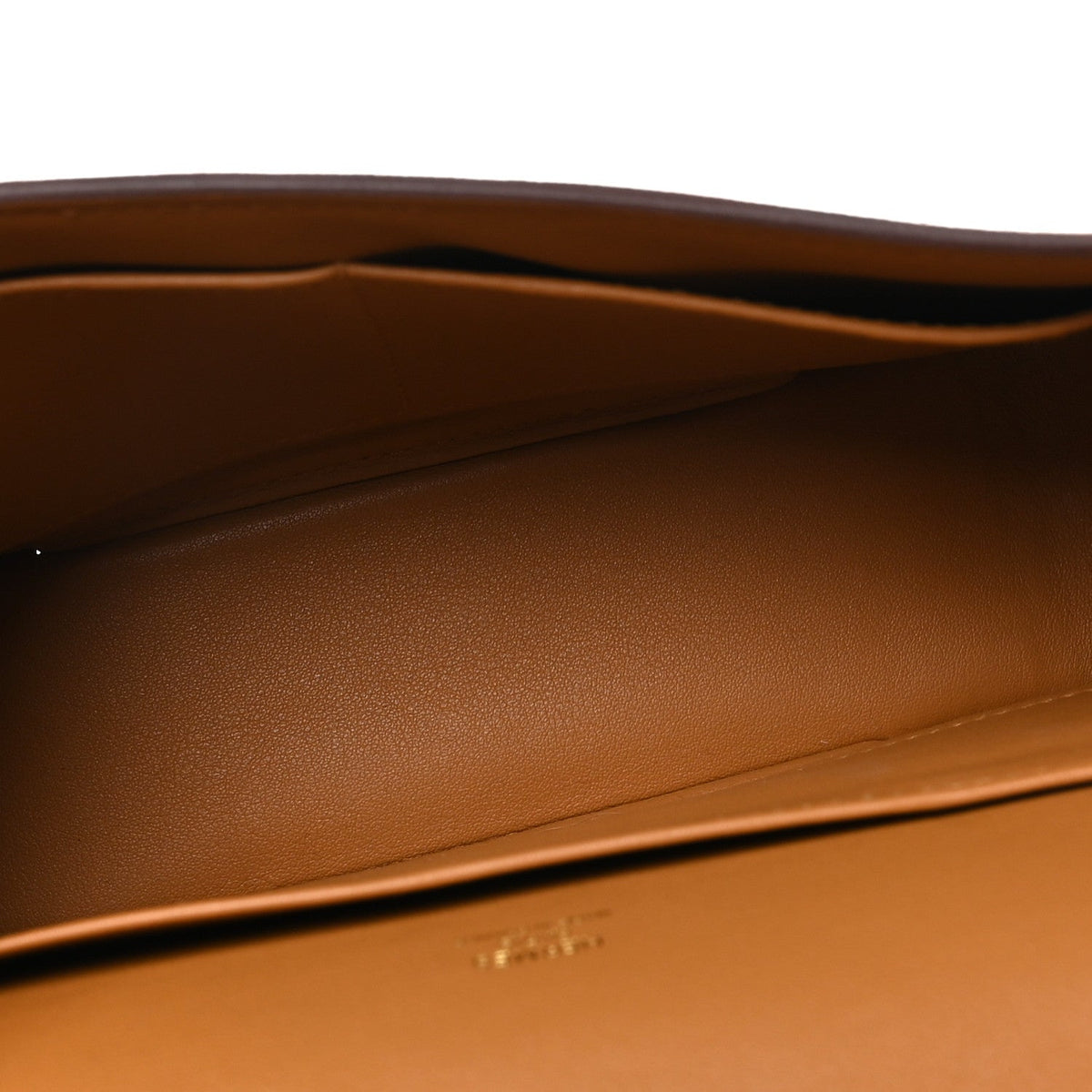 Chevre Mysore Geta Caramel Handbag